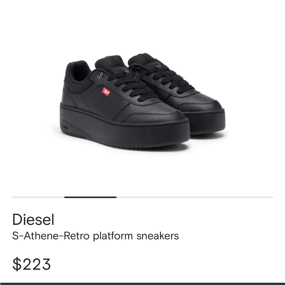 Black unisex Sneakers